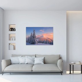 Tablou - Peisaj de iarnă (90x60 cm)