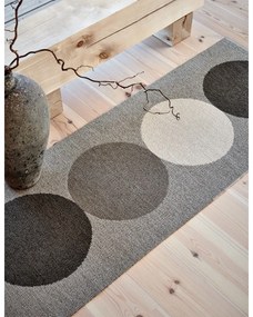 Covor tip traversă pentru interior și exterior gri/crem 70x280 cm Otto Clay – Pappelina