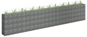 Strat inaltat gabion, 450 x 30 x 90 cm, otel inoxidabil 1, 450 x 30 x 90 cm