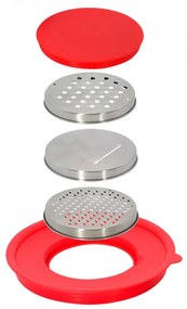 Set oale si tigai otel inoxidabil (15 piese) Gourmet Line Blaumann BL 3356