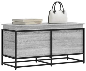 vidaXL Cutie depozitare gri sonoma 100x40x51,5 cm lemn prelucrat
