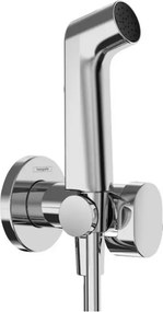 Dus igienic Hansgrohe S EcoSmart cu 1 jet Bidette crom lucios