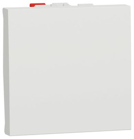 Intrerupator cu revenire, 2 module, 10A, alb, Schneider Noua Unica