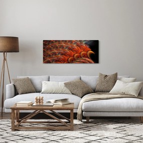 Tablou - Pene de imitație abstractă (120x50 cm)