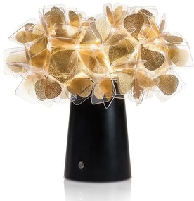 Veioza, Lampa de masa cu baterii ideala restaurant Clizia Mama Non Mama Gold