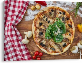 Tablou cu pizza (70x50 cm)