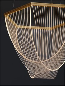Lustra LED suspendata design deosebit Valentin