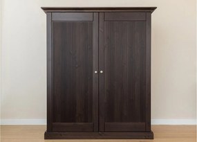 Bufet lemn masiv 2 usi Rosalia, 129 × 54 × 147 cm
