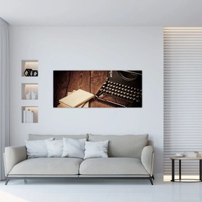 Tablou - Mașina de scris (120x50 cm)