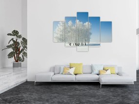 Tablou - Peisaj înzăpezit (150x105 cm)