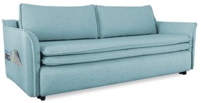 Canapea extensibilă Miuform Charming Charlie, albastru deschis