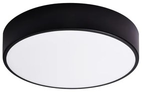 Plafonieră CLARE 3xE27/24W/230V d. 40 cm negru Brilagi