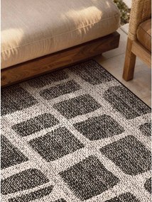 Covor pentru exterior și interior negru/crem 160x230 cm Haringey Ruskin – Ted Baker