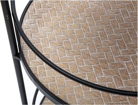 Măsuță de servire cu roți din metal 41,5x40 cm Arex – Mauro Ferretti