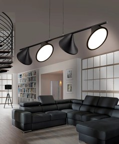 Lustra LED suspendata design modern Clamor