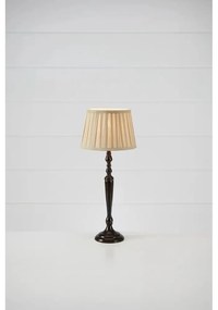 Veioză maro închis cu abajur textil (înălțime 60 cm) Chocolat – Markslöjd