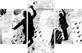 Tablou - Artă stradală - zarvă (90x60 cm)