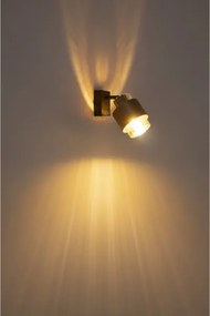 Globo 15560-1C - Aplică de perete tip spot MILLEY 1xE27/40W/230V negru/bronz