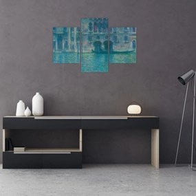 Tablou - Claude Monet, Palazzo da Mula, Venice, reproducere (90x60 cm)