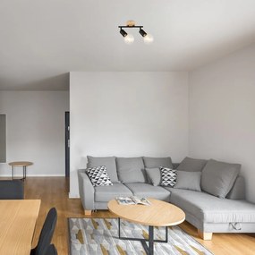 Aplica de perete / tavan stil minimalist industrial Pablo 2L