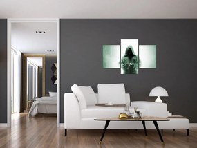 Tablou - Călugăr în întuneric (90x60 cm)