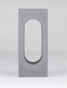Mini Stalp LED iluminat exterior din beton IP65 STAGE H-35cm