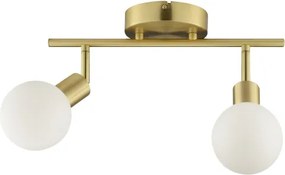 Brilliant - Lampă spot JORGE 2xG9/10W/230V, alamă
