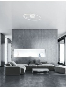 Lustra LED design modern Viarregio alb