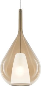 Lustra, Pendul din sticla KALIQUE-3 SP1 D28 AMBRA