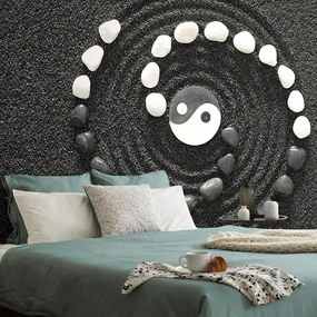 Fototapet armonic Yin și Yang