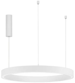 Lustra LED suspendata design circular STING White 80cm