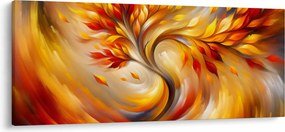 Tablou - Copac de toamnă (120x50 cm)
