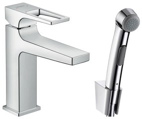 Hansgrohe Metropol baterie lavoar cu duș bideu stativ crom 74522000