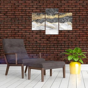 Tablou - Mandala în marmură (90x60 cm)