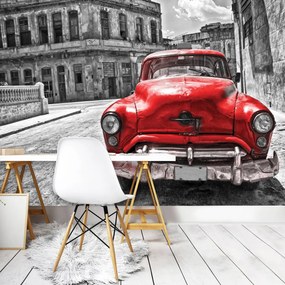 Fototapet - Mașina Vintage Cubaneză (254x184 cm)