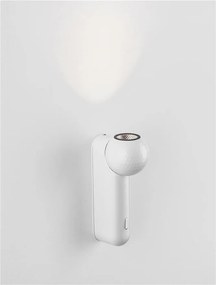 Aplica cu spot LED stil minimalist 3000K NOTIC alb