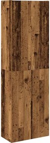 vidaXL Dulap înalt, lemn vechi, 60x32x190 cm, lemn prelucrat
