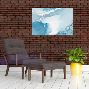 Tablou - Decor albastru (90x60 cm)