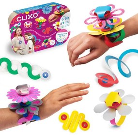 CLIXO® JOC MAGNETIC DE CONSTRUIT - BIJUTERII COLORATE (28 PIESE) - CLIXO (CL-WEAR-RB-1)