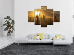 Tablou - Cactuși Saguaro (150x105 cm)