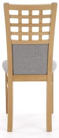 Scaun de bucaterie Gerard 3, stejar gri/miere