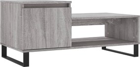 vidaXL Măsuță de cafea, gri sonoma, 100x50x45 cm, lemn prelucrat