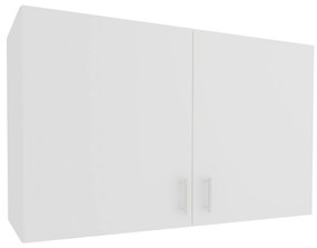 Corp Superior Oran, 2 Usi, Alb, 100 x 33 x 60 cm