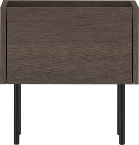 Noptieră Dunari cu sertar 45 cm - stejar dunin