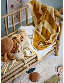 Pătură pentru copii albă 80x100 cm Agnes – Bloomingville Mini
