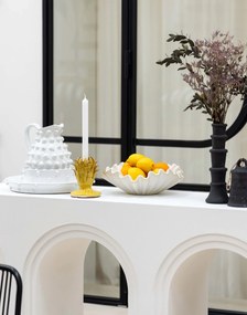 Bol decorativ, fructiera din ceramica D44cm Medusa