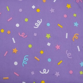 Lenjerie de pat pentru copii din bumbac pentru pat de o persoană 140x200 cm Gabby's Dollhouse "Confetti" – Jerry Fabrics