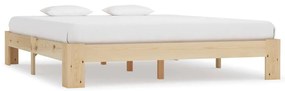 Cadru de pat, 160 x 200 cm, lemn masiv de pin lemn, 160 x 200 cm