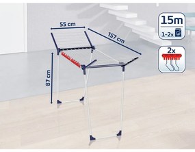Uscător de rufe Leifheit PEGASUS 150 Solid Slim 81570