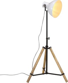 vidaXL Lampă de podea 25 W, alb, 75x75x90-150 cm, E27
